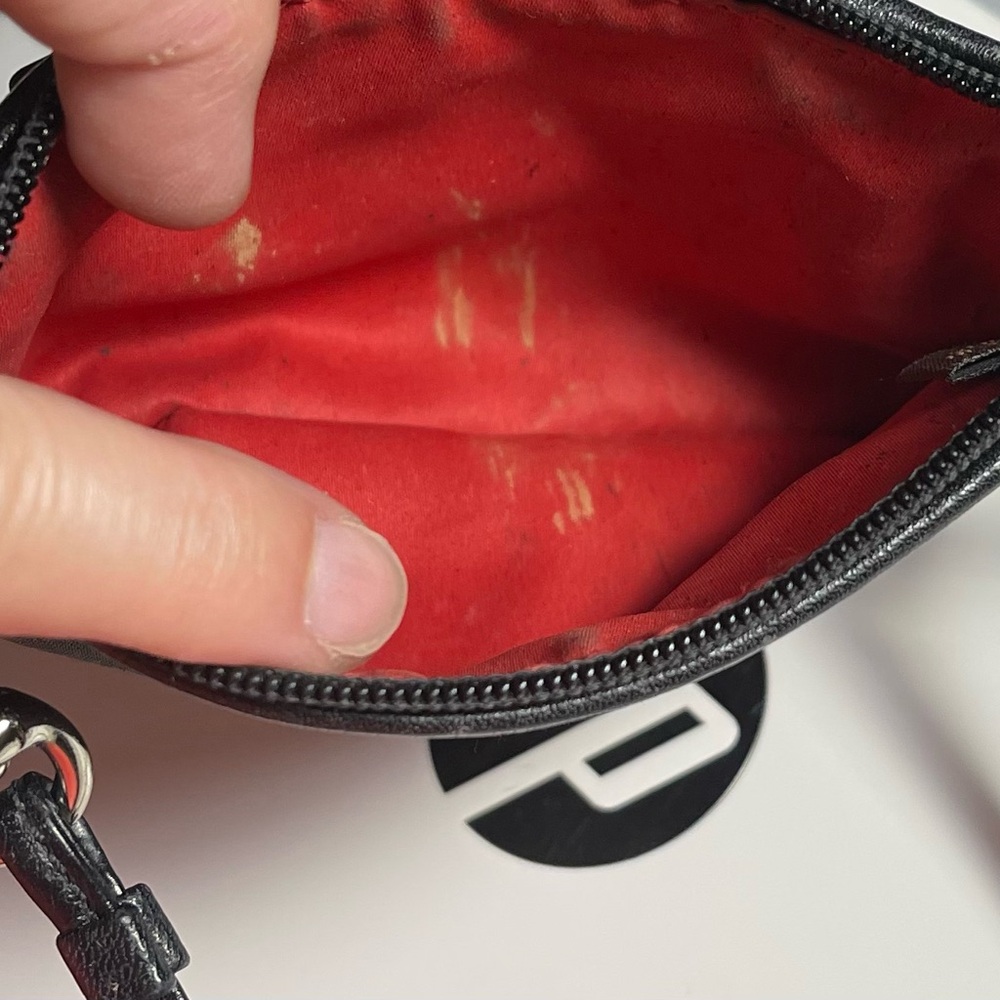 Coach Black Clutch with Signature Monogram - Picture 8 of 9